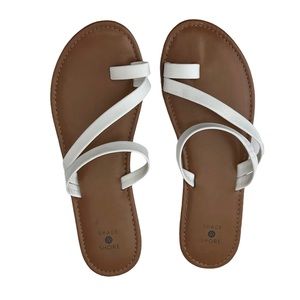 Shade & Shore White Size 8 Sandals